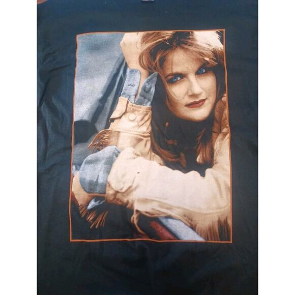 VTG 90s Trisha Yearwood Country Nashville Superstar Single Stitch T-Shirt XL - Picture 2 of 7